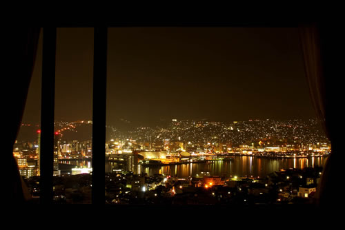 エグゼクティブフロアより望む夜景